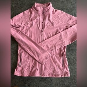 Lulemon Dusty Rose Color Zip Front